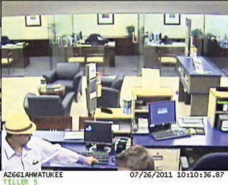 Wheelchair bank robbery
